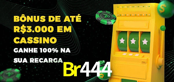 Br444 melhor bônus de depósito