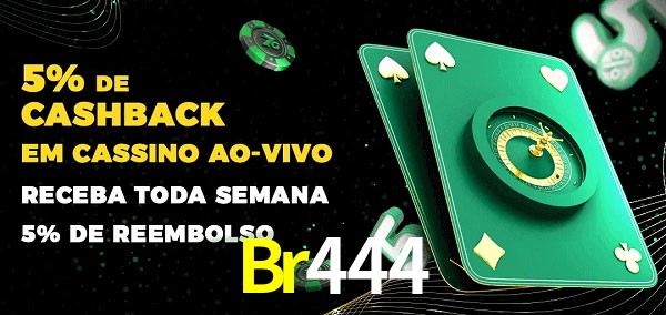 Promoções do cassino ao Vivo Br444
